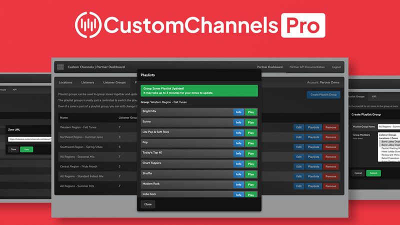 custom channels dashboard