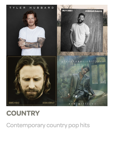 country playlist image
