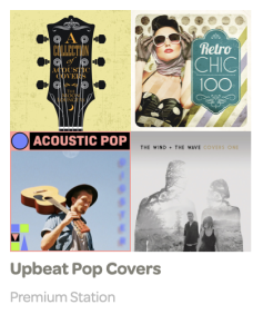 upbeat pop covers playlist image