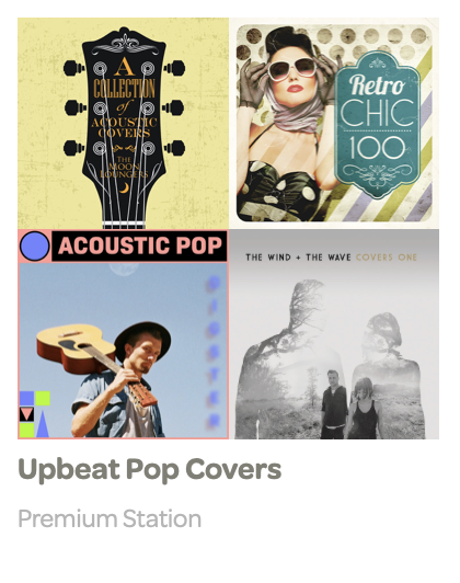 upbeat pop covers playlist image