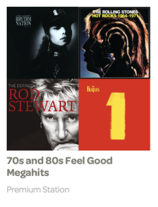 70s and 80s feel good megahits playlist image