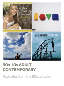 90s-10s adult contemporary playlist image